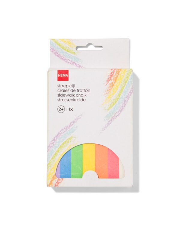 HEMA Stoepkrijt Regenboog 10.1x7.3