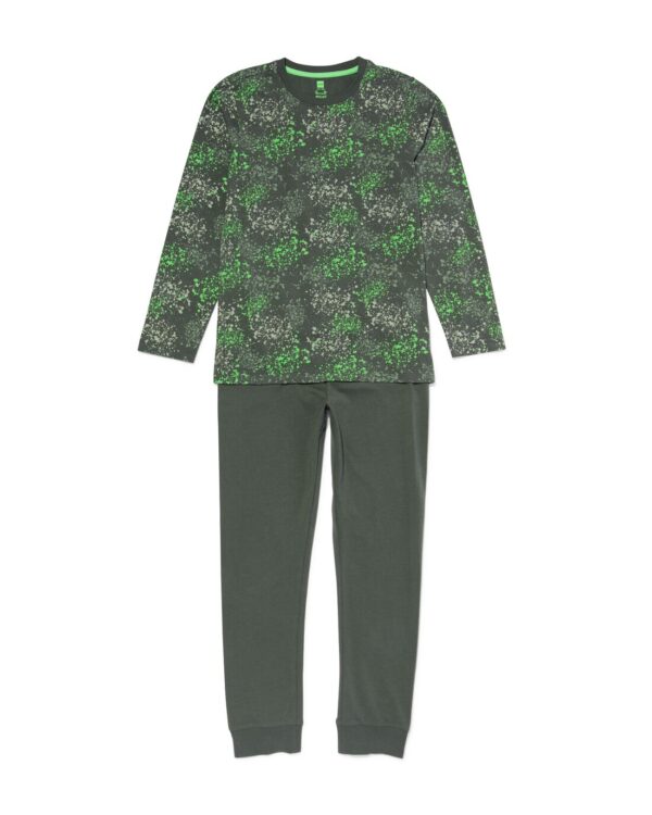 HEMA Kinder Pyjama Splash (groen)