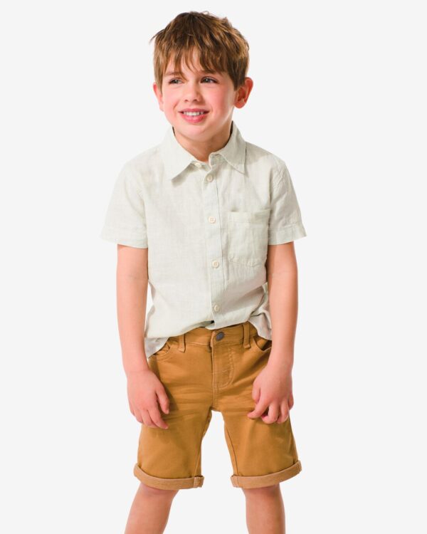 HEMA Kinder Short Bruin (bruin)