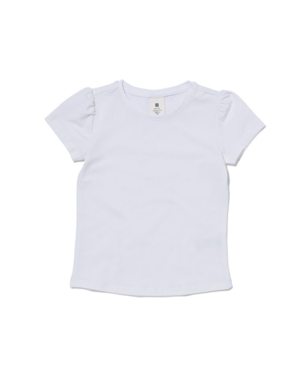 HEMA Kinder T-shirts - 2 Stuks (wit)